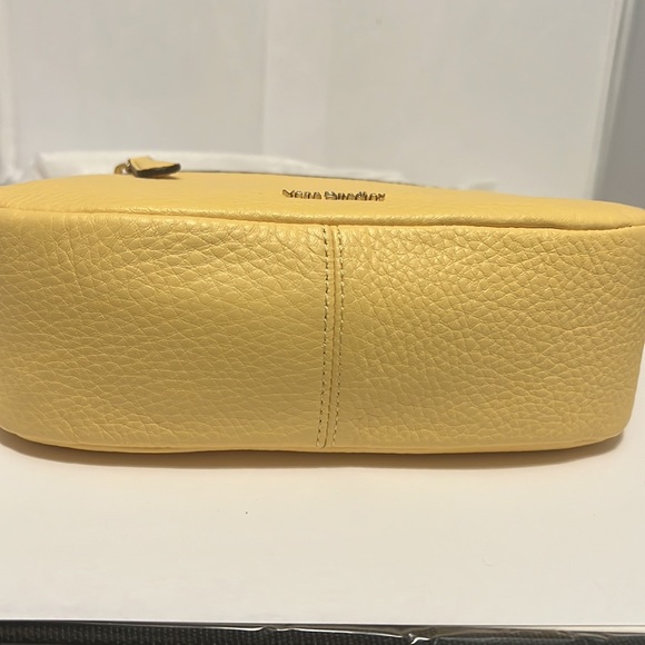 ALL LEATHER MINI VIVIAN CROSSBODY - SYCAMORE BANANA π - Picture 5 of 6
